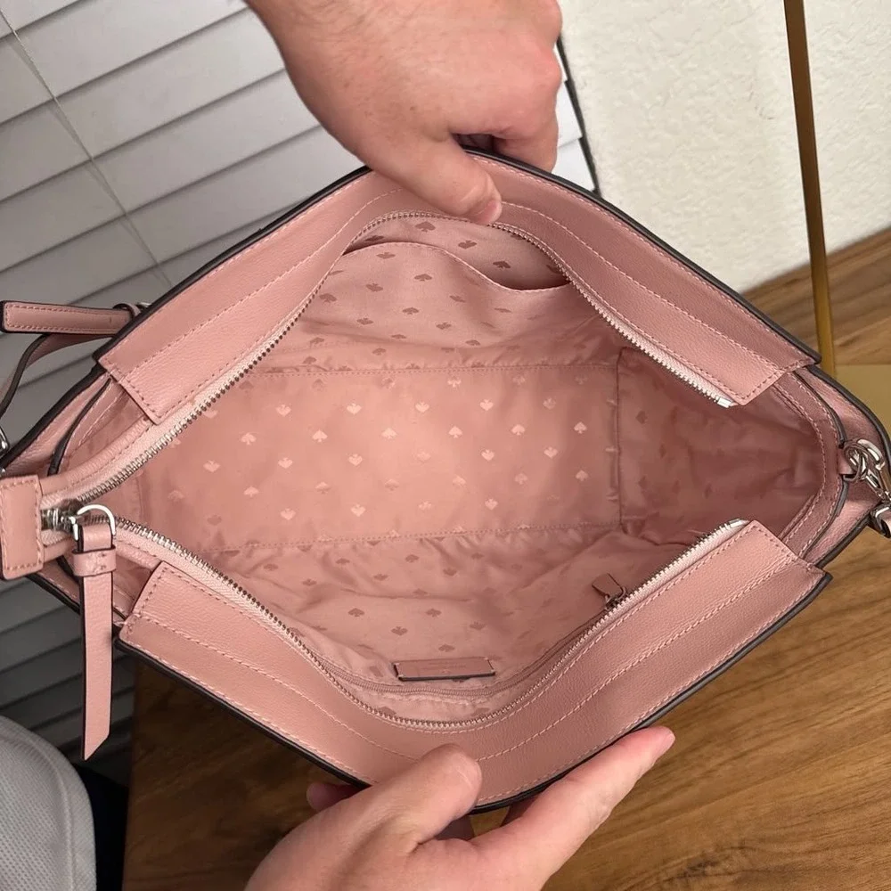Kate Spade Patterson Drive Geraldine Satchel Pink Leather Bag
